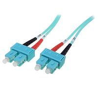 Cable de conexión de fibra óptica DK-2522-10/3 OM3 SC/PC, ambos lados 10m LSZ...