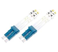 Cable de conexión de fibra óptica DK-2933-05 OS2 LC/UPC, ambos lados 5m LSZH ...