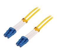 Cable de conexión de fibra óptica FP0LC50 OS2 LC/UPC ambos lados 50m LSZH ama...