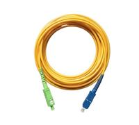 Cable de conexión de fibra óptica SC/APC a SC/UPC, cable de extensión convertidor de 3,0 mm y 2,0 mm(2 meter)