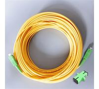 Cable de conexión de fibra óptica SC-SC FTTH cable de conexión de fibra óptica monomodo cable de extensión 5 m / 10 m / 15 m fibra óptica (5 MAP con adaptador)