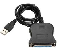Cable de conexión de impresora USB a 1284 pines Parallel Print Converter Lpt accesoriosDurabilidad