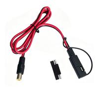 Cable de conexión de módulo solar SAE a DC7909 macho 14 AWG 1 m | Adaptador inverso, cubierta de conector para configuración de dispositivo de energía portátil