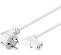 Cable de conexión de Red en ángulo a Ambos Lados para conectar Dispositivos, 1,5m Blanco