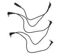 Cable De Conexión En Cadena De Electrodo De 5 Vías Cable De Alimentación De Pedal De Efecto De Guitarra Seguro Y Confiable Para Enchufar Y Desenchufar Sin Problemas