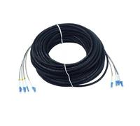 Cable de conexión for exteriores de 350 m, 2/4 núcleos, 7,0 mm, 2C, 4C, CPRI, LC, SC, FC, SM, DVI, puente FTTH impermeable, cable blindado de fibra óptica de 2 núcleos(SC/A-SC/A,2C SM out connector)