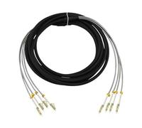 Cable de conexión for exteriores de 60m, 2/4 núcleos, 7,0mm, 2C, 4C, OM1, OM2, CPRI, LC, SC, FC, DVI, puente FTTH resistente al agua, Cable blindado de fibra óptica de 2 núcleos(FC-FC,2C OM1-01)