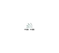 Cable de conexión Gembird - RJ-45 (M) - RJ-45 (M) - 50 cm - CAT 6 - blindado - Moldeado, Torcido