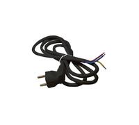 Cable de conexión H05VV-F 3x0,75 3m negro S18373