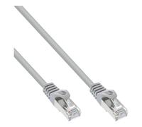 Cable de conexión InLine®, SF/UTP, Cat.5e, gris, 5 m