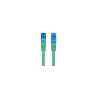 Cable de conexión Lanberg S/FTP cat.6A 0,5 m LSZH CCA Fluke aprobado