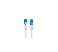 Cable de conexión Lanberg S/FTP cat.6A 0,5 m LSZH CCA Fluke aprobado gris