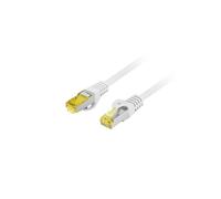 Cable de conexión Lanberg S/FTP cat.6A 2m LSZH CU fluke aprobado gris