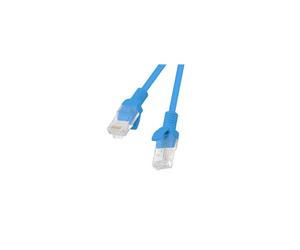 Cable de conexión Lanberg UTP cat.5e de 0,25 m, color azul, paquete de 10 unidades