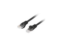 Cable de conexión Lanberg UTP cat.6 0,5 m LSZH CU fluke aprobado negro