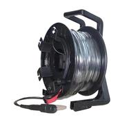 Cable de conexión OM3 de 4 núcleos para exteriores, 120 m, 150 m200 m, TPU, blindado con carrete PCD310, 4C, LC, SC, FC, ST, multimodo, impermeable, fibra óptica (150 m, OM3 SC-SC)