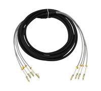 Cable de conexión para exteriores de 150 m, 2/4 núcleos, 7,0 mm, 2C, 4C, OM1, OM2, CPRI, LC, SC, DVI, impermeable, FTTH, cable blindado de fibra óptica, 2 núcleos (ST-ST, conector de salida OM1 4C)