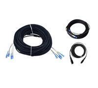 Cable de conexión para exteriores de 70 m, 2/4 núcleos, 7,0 mm, 2C, 4C, CPRI, LC SC, FC, A, SM, DVI, impermeable, FTTH, cable blindado de fibra óptica, 2 núcleos (LC-SC, 4 núcleos SM-01)