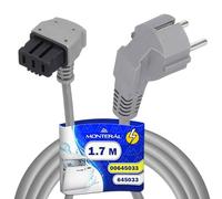 Cable de Conexión para Lavavajillas Longitud 1,7 m con Código Original 00645033 645033 para Bosch para Siemens para Balay para Constructa para Neff - Garantía de 10 Años - MONTERAL