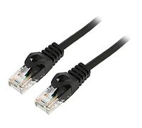 Cable de conexión PCU5-20CC-0100-BK U/UTP 5e Line CCA PVC negro 1m 26AWG cabl...