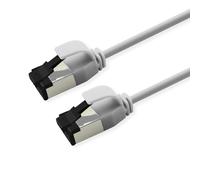 Cable de conexión ROLINE U/FTP Cat.8 (Clase I), Delgado, LSOH, Cable Trenzado, Gris, 2 m