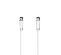 Cable Coaxial Antena TV Hama 1,5 m Blanco