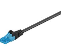 Cable de conexión ultraelástico CAT 6A, U/UTP, negro 20m 79243