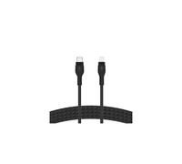 Cable de conexión USB-C/Lightning - Belkin - 2m - Negro - Silicona - Certificado MFI