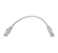 Cable de conexión UTP Lanberg Cat.6 de 0,25 m, color gris