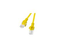Cable de conexión UTP Lanberg Cat.6 de 0,5 m, color amarillo