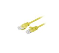 Cable de conexión UTP Lanberg Cat.6 de 7,5 m, color amarillo