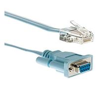 Cisco Cable de Consola RJ-45 a DB9F, 1,8 Metros, Compatible con los routers Serie 600, 800, 1600 y 1700, garantía Limitada de 90 días (CAB-CONSOLE-RJ45=)