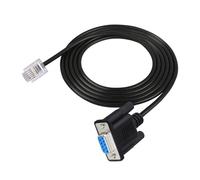 Cable de Consola Serie RS232 DB9Pin Hembra a RJ11 RJ12 6P6C LAN, Plug and Play, 5,9 Pies