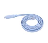 Cable de consola USB-C, adaptador USB tipo C a serie RJ45 de 1,8 m (6 pies), convertidor esencial para routers y switches Ubiquiti y TP-Link.
