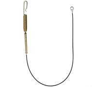 Cable de control de barrena para sopladores de nieve, cable de embrague de barrena, piezas de lanzador de nieve, sustituye a 653 mm en general, 453 mm, conducto de 103 mm, resorte de ajuste preciso