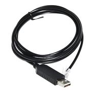 Cable de Control de Consola USB a RS232 RJ9 RJ11 4P4C for Meade 505 497 LXD55 ETX 125 127 PC a Autostar Audiostar Kable(5 Metre)