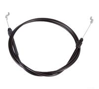 Cable de control de repuesto para cortacésped, cable negro de 56-1/2 pulgadas, compatible con modelos 24737000 24737010 24737100 56, pieza de jardín (2 piezas)