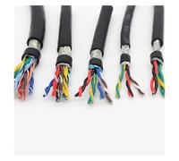 Cable de Control de señales apantallado Cable de comunicación blindado de par Trenzado RVSP, núcleo de Cobre Puro, 2-24 núcleos 24-16 AWG(5 Meters Price,16 20 AWG 0.5MM)