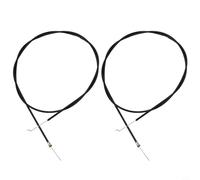 Cable de control del acelerador de repuesto diseñado para cortadoras de césped de 4 ciclos, funda exterior de 1600 mm, cable interior de núcleo de acero de 1680 mm para un motor fiable