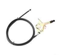 Cable de control del acelerador para cortacésped 636M 648M 648R 652B 652E 652M 652R 661R Cable de acero negro reemplazo ajustable acción suave tensión consistente fácil de instalar 1 pieza