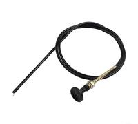 Cable de control para cortacésped, válvula de empuje y tracción, número de pieza de repuesto 106 9962, accesorio para exteriores compatible con múltiples modelos de cortacésped, negro, diseño fácil de