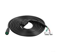 Cable de control principal para scooter eléctrico compatible con Xiaomi 5 Max y 5 modelos Pro, arnés de transmisión de señal estable, construcción ABS negro, uso duradero, guía de instalación fácil