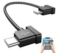 Cable de control remoto USB C a USB C de 1 pie para DJI Mavic 3 3 Pro Mini 2 3 Pro SE Mavic Air 2 3 3S Drone, RC-N1/N2/N3 enlace de controlador para iPhone 17 16 Pro Max 15/iPad/Samsung S26 S25 S24