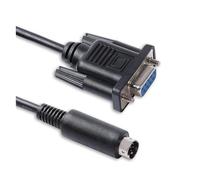 Cable de Control Serie DB9 Hembra a MI-N DIN VISCA RS232 de 8 Pines for conectar la cámara Ang-kis Blade PTZ a la PC(1.8M)