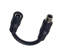 Cable de conversión de energía eficiente DC5521 hembra a DC8020 macho para uso en exteriores, conectores electrónicos pequeños, cable convertidor de fuente de alimentación