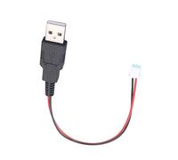 Cable de conversión USB A a XH2.54 de 2 pines versátil para fuente de alimentación y transferencia de datos, cable de alimentación USB, conectores electrónicos