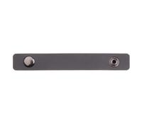 Cable de cuero, Enrollador de cables de cuero Organizador de cables Correas for auriculares Multicolor 5 piezas(5pcs Grey)