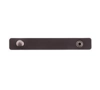 Cable de cuero, Enrollador de cables de cuero Organizador de cables Correas for auriculares Multicolor 5 piezas(5pcs Coffee)