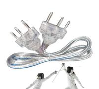 Cable de cuerpo de - Conector de pin eléctrico, Enlace de calibre fino, línea de puntuación del atleta | Correa manual con revestimiento transparente que permite una transmisión de contacto fiable,