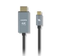 Cable de datos 1Life USB-C a HDMI 1,8 m transmisión alta definición
